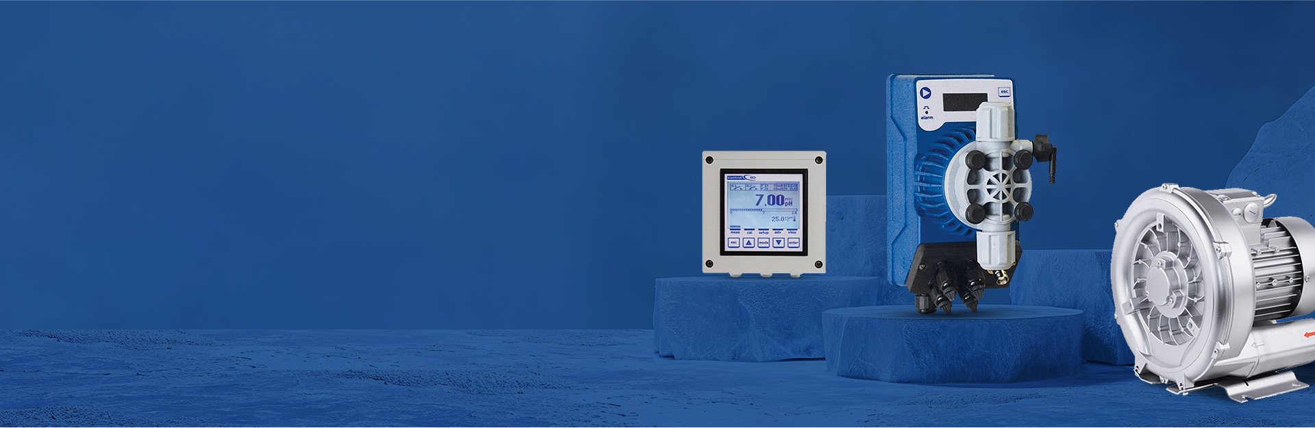 Producent pomp dozujących, systemów kontrolno - pomiarowych oraz systemów utrzymania higieny